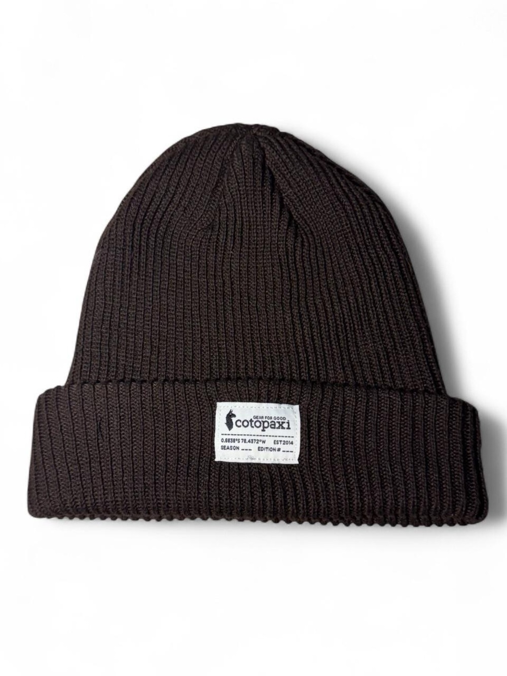 Cotopaxi brown beanie☮️